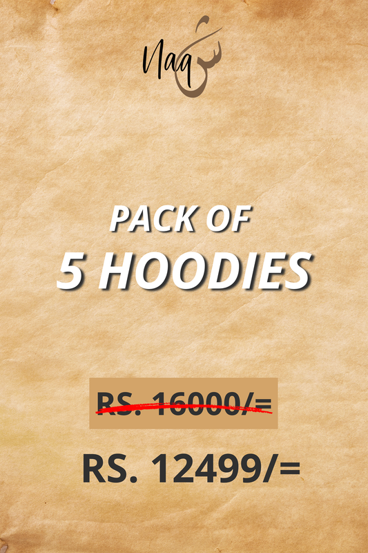 Pack Of 5 Hoodies